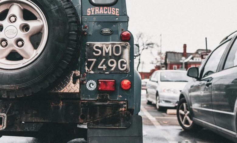 unique vehicle license plates