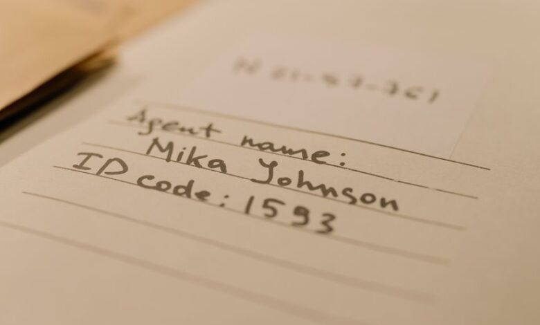 documented number records list included